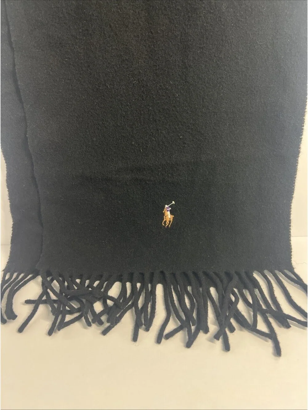 Polo by Ralph Lauren | Wool  Black Scarf